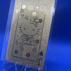 Hello Kitty "The Jack" Metallic Card (Official Sanrio)