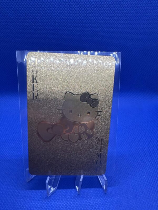 Hello Kitty "The Joker" Metallic Card (Official Sanrio)
