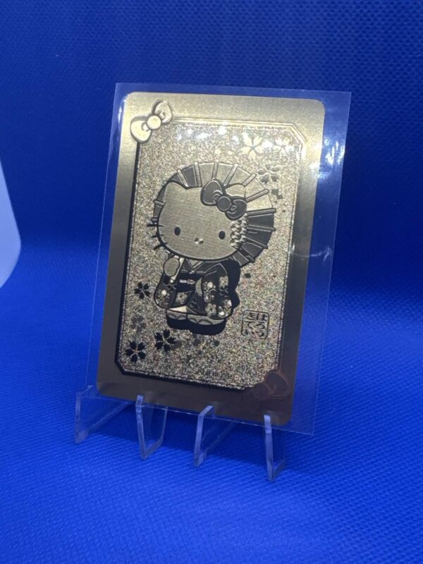 Hello Kitty "The Jack" Metallic Card (Official Sanrio)