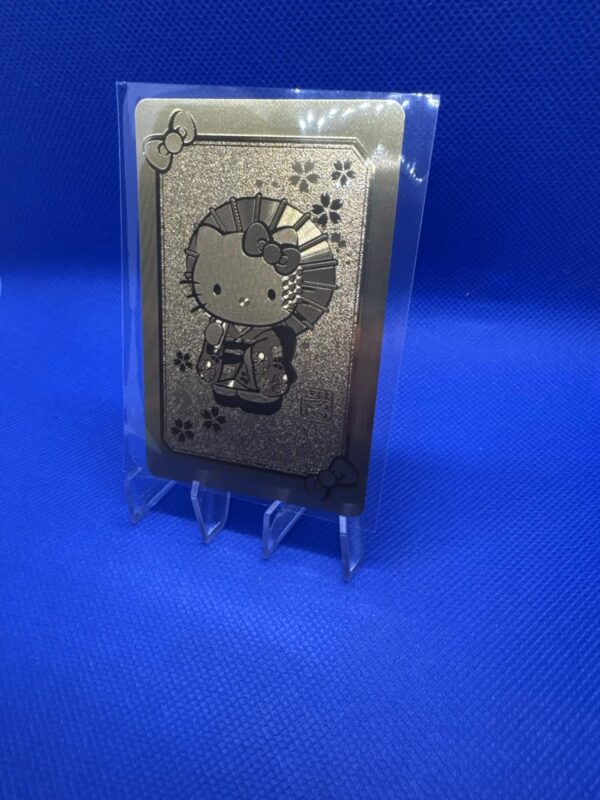 Hello Kitty "The Joker" Metallic Card (Official Sanrio)