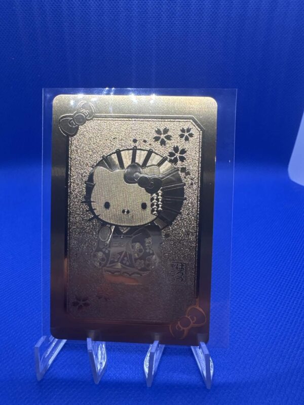 Hello Kitty "The Queen" Metallic Card (Official Sanrio)